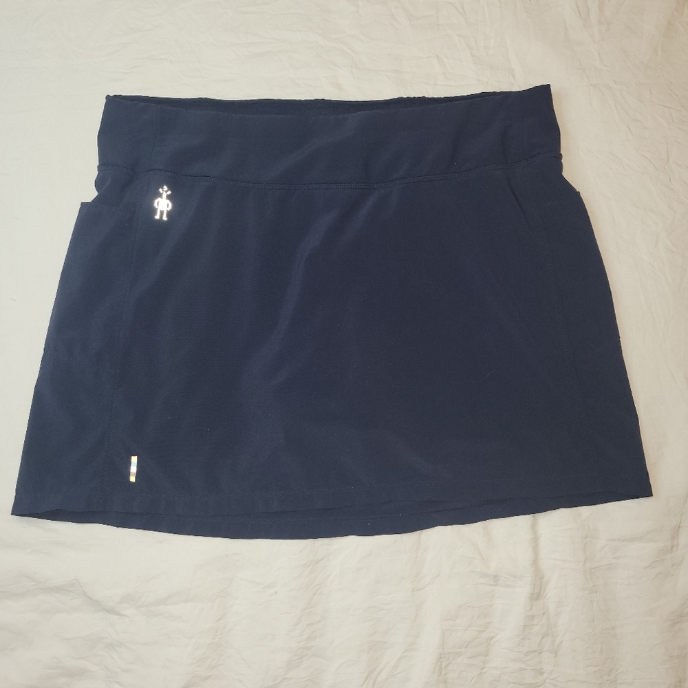 Smartwool Navy Blue Merino Wool Skort - Size Small